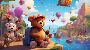 Мультфильм - "Приключения Блузи и Тедди: Фантастическая экспедиция"