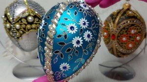 ? Елочные игрушки! Яйца Фаберже