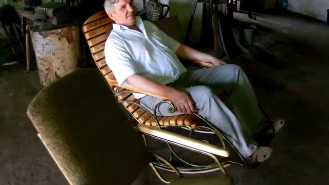 ++Кресло качалка кованая +1 смотреть онлайн