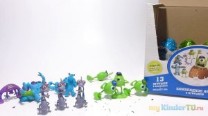 АКАДЕМИЯ МОНСТРОВ. Шоколадные яйца от "Конфитрейд". Часть 2. Распаковка 12 яиц