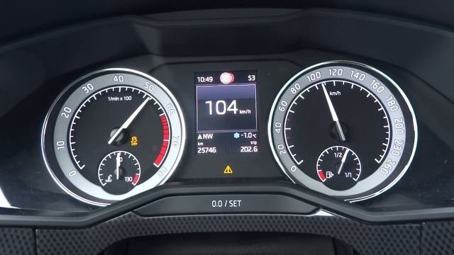 SKODA Superb SPORTLINE 2.0 280hp 4x4 Acceleration Test 0-100 Mph 0-160 Km/h