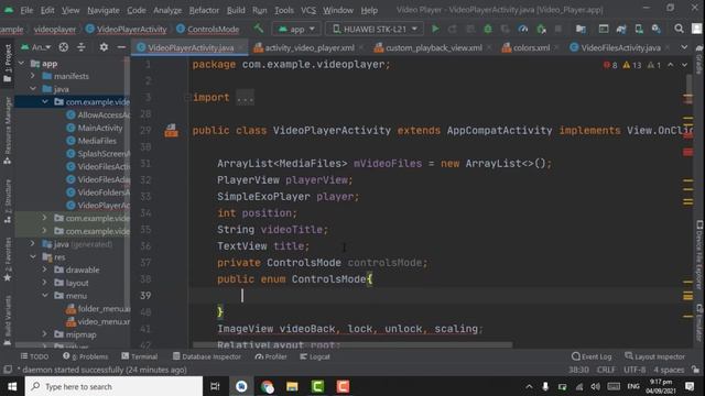 Video Player App in Android Studio (Part 17) | Lock & Unlock Video | Different Screen Sizes in Vide смотреть онлайн