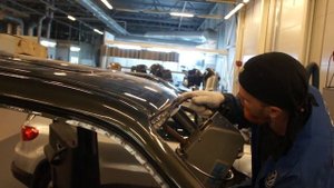 точечная сварка крыши УАЗ Патриот