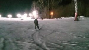 Сын 10 лет, на сноуборде, СД Новинки