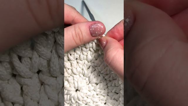 Идеальное бесшовное соединение круга крючком #video #crochet #мастеркласс #вязаниекрючком