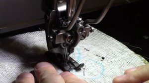 French Lavender Presents using Singer 72W19 Hemstitching