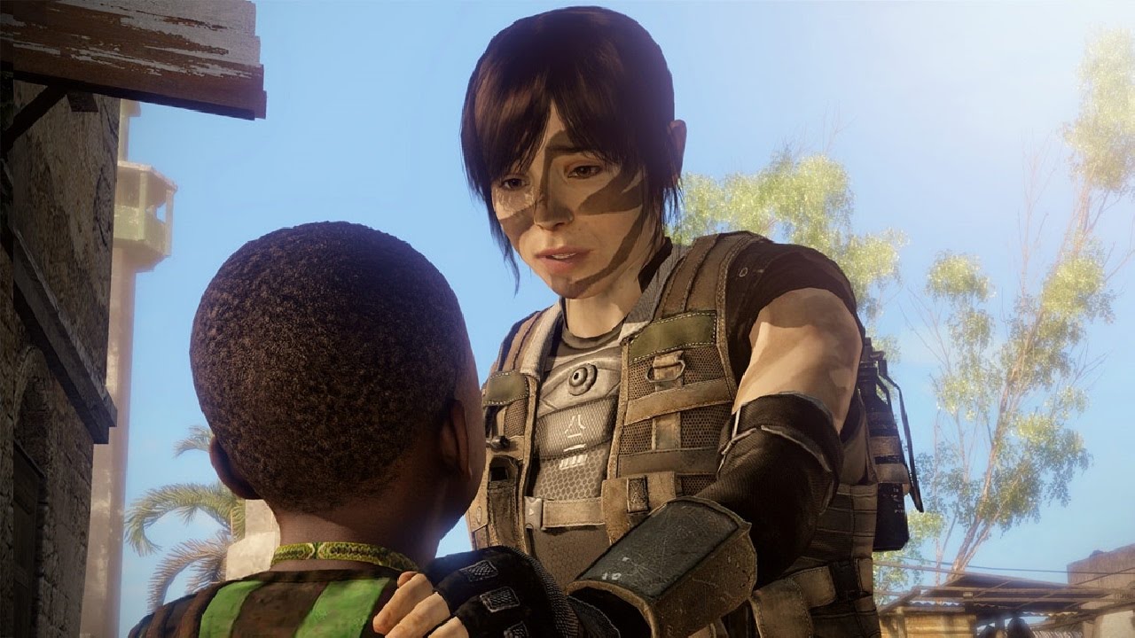 Мэддисон играет в Beyond: Two Souls #3