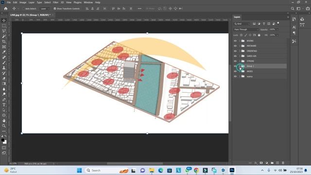 SITE ANALYSIS DIAGRAM TUTORIAL PHOTOSHOP ARCHITECTURE ( EXPORT MAP TO 3D SKETCHUP) смотреть онлайн