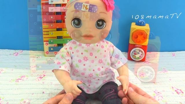 КУКЛА НАТЁРЛА ОДНО МЕСТО или Зачем Нужна Присыпка? Мультик Как Мама Играла с Лялей 108мама тв