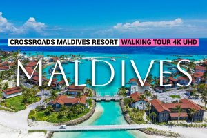 СЕМЕЙНЫЙ ОТДЫХ НА МАЛЬДИВАХ В RESORT CROSSROADS MALDIVES.  WALKING TOUR.  ОТДЫХ НА МАЛЬДИВАХ. МАЛЕ