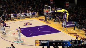 [NBA 2K14] GRIZZLIES vs LAKERS Full Game Highlights