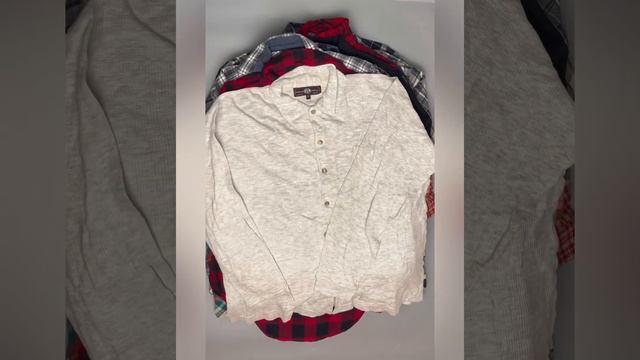 Фланель рубашка экстра , 12 кг, 41 шт , цена 5,5 евро/кг, Италия, бронь смотреть онлайн