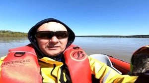 обкатка лодочного мотора в бочке