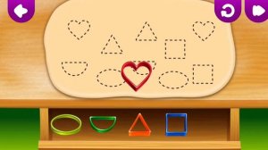 FUNNY FOOD Shapes and Sizes! Educational games for kids! Lesson 23