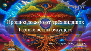 #12 Прогноз до 2030 от трёх видящих . Разные ветки будущего.