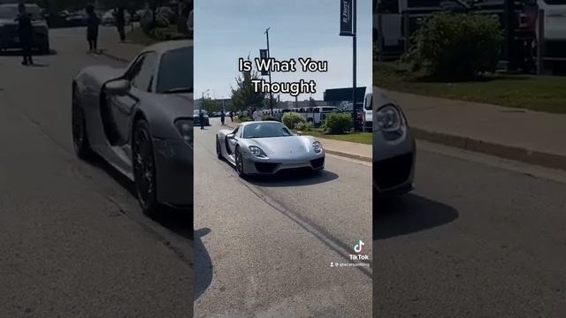 I Missed A Porsche 918 Spyder смотреть онлайн