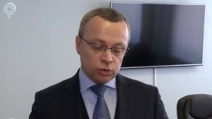 Врио первого заместителя губернатора Юрий Петухов посетил Новосибирский завод искусственного волокн