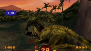 Warpath: Jurassic Park (PS1) T-Rex Arcade