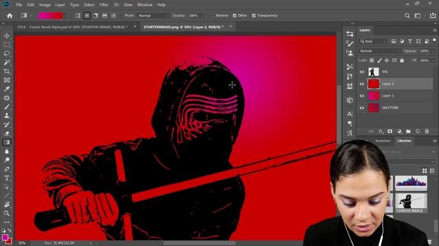 Photoshop Daily Creative Challenge - Halftones | Adobe Creative Cloud смотреть онлайн