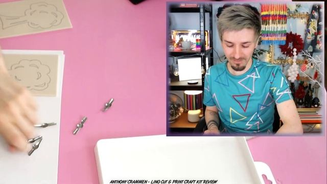 Essdee Lino Cutting & Printing Kit Review | Lino Printing For Beginners смотреть онлайн