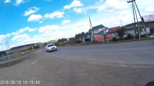 Honda CB1300 near Krasnoyarsk, top speed. Хонда CB 1300 окрестности Красноярска.