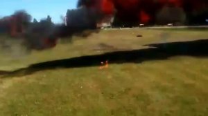 FmW 41 Flammenwerfer shooting. Немецкий ранцевый огнемёт в действии