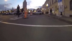 Kingsong KS-16S. Моноколесо в толпе на вокзале