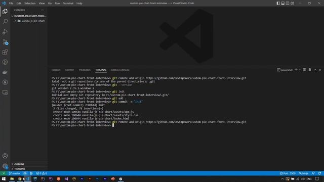 Solving a Front-End Interview Task: Creating a Custom Pie Chart in Vanilla JavaScript  and React JS