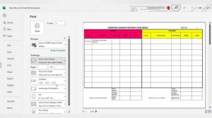 Print a Large Excel Sheet in a Single A4 Page- Using Windows 10 or Windows 11