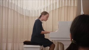 К.Черни  Сонатина соч.439, № 1. Первая часть.