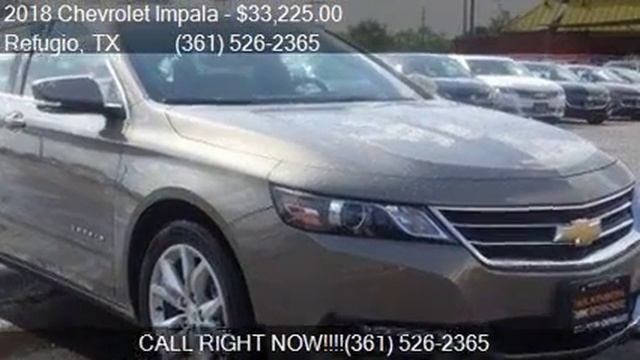 2018 Chevrolet Impala LT 4dr Sedan for sale in Refugio, TX 7 смотреть онлайн