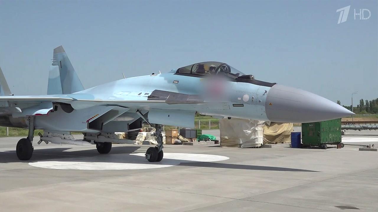 Каждый день зону проведения спецоперации контролируют российские истребители Су-35С