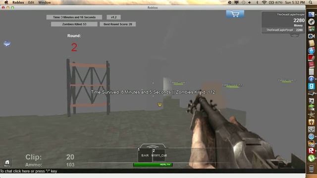 Let's Play Roblox! Call of Duty Zombies in Roblox! A GAMERS DREAM COME TRUE! смотреть онлайн