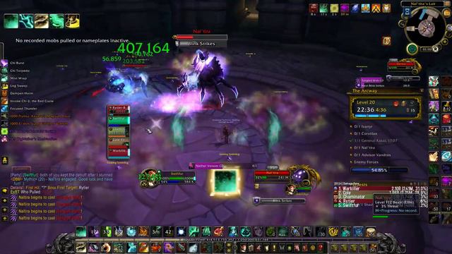 3779 Mistweaver Monk PoV Arcway+20 Necrotic/Raging/Tyrannical In Time смотреть онлайн