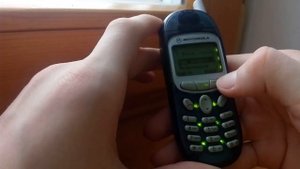 Motorola T190 ретро обзор(2001)