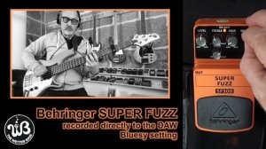 SUPER FUZZ??? The behringer SF300 tested on bass.