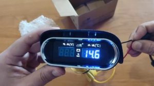 Новое поступление | Электрический Указатель температуры воды и вольтметр