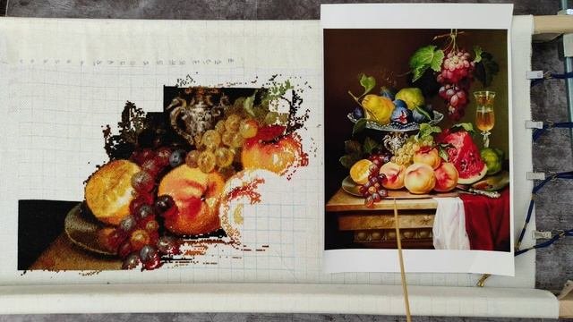 Вышивка 20 неделя_пять процессов #вышивка