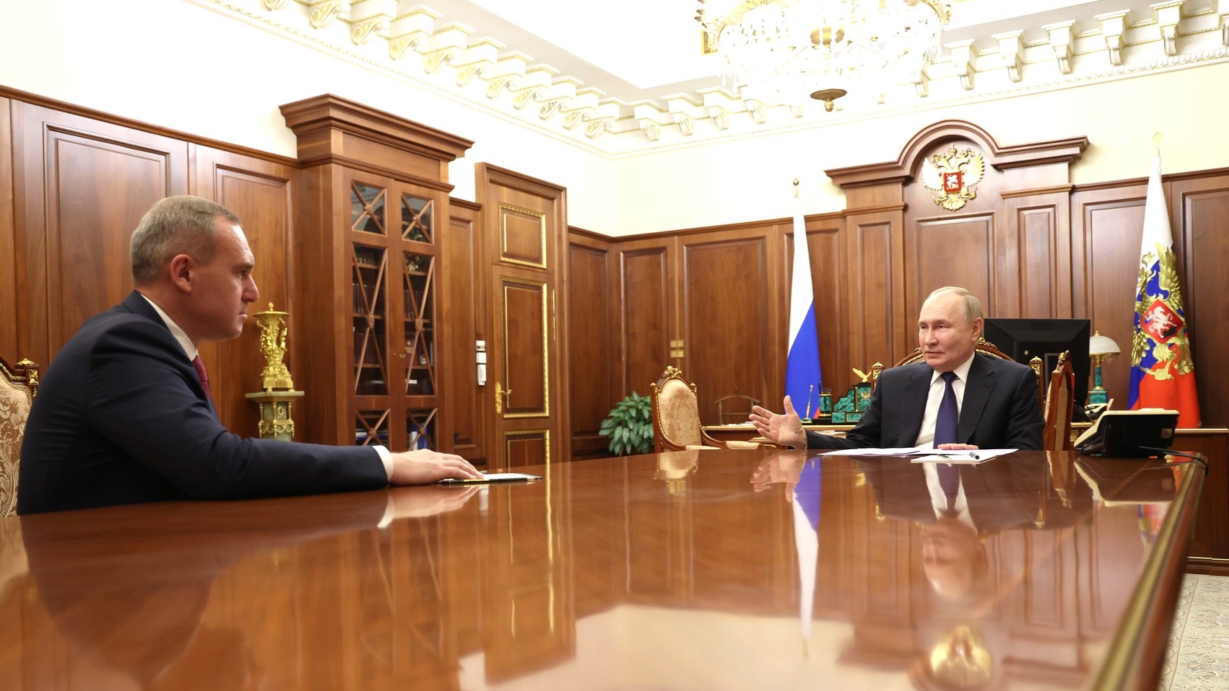 Руслан Кухарук поблагодарил Владимира Путина за доверие