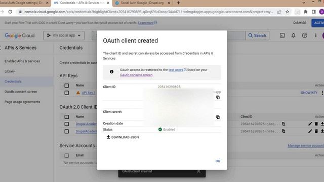 User login authentication using Google in Drupal 9 and Drupal 10