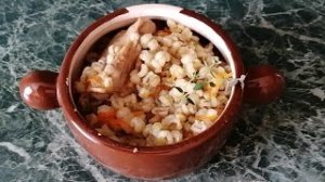 Перловая каша.