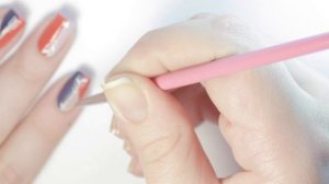 Colorblock Valentines Day Arrow Nail Art ｜ FollowThatWay x JauntyJuli Collab