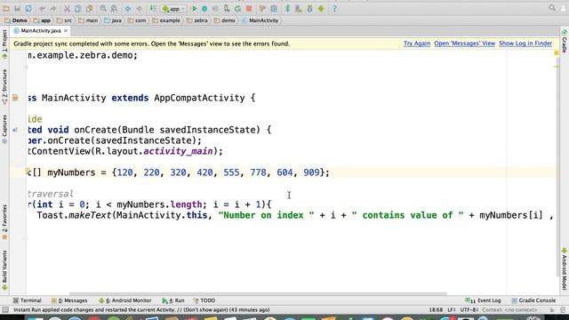 Java - Traverse and Sort Integer Arrays  | Arrays in Java
