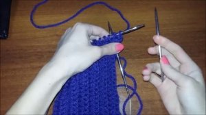 Повязка английской резинкой с перехлестом. Подробный МК