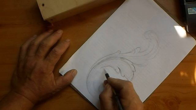 Рисунок аканта. Как рисовать акант смотреть онлайн