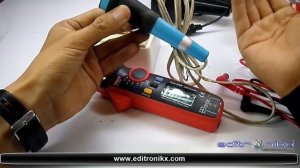 como usar una pinza amperimetrica UNIT-210D