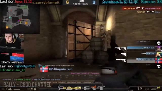 PRO PLAYERS REACTION TO RAIN PLAYS! BEST OF RAIN! CS:GO Twitch Moments смотреть онлайн