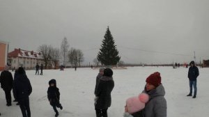 Открытие новогодней елки !!!     New Year tree opening !!!