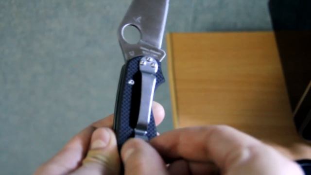 Анбоксинг Нож Spyderco Paramilitary смотреть онлайн