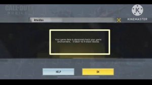 Fix Your game data is abnormal check your game environment Codm Problem | Your game data is abnorma